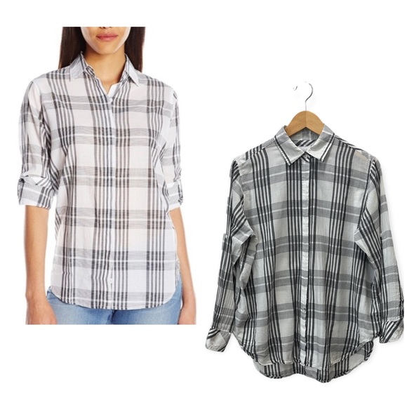 Rails Ella White Ash Plaid - Picture 1 of 13